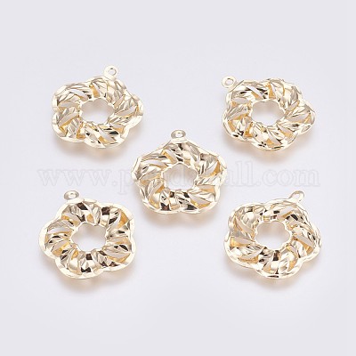 Латунные подвески&nbsp;KK-I622-46G-B-NF-1