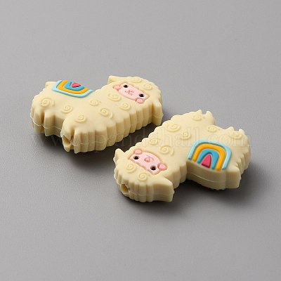 Силиконовые бусины&nbsp;FIND-WH0143-10A-1