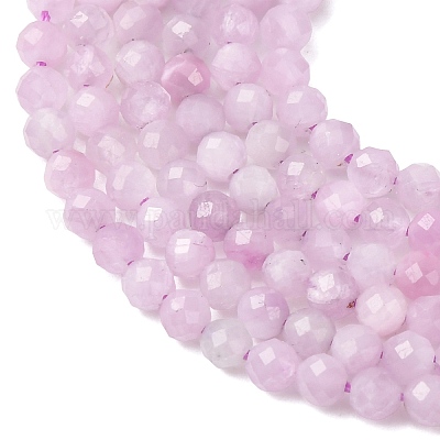 Природные кунцит бисер нитей&nbsp;G-G259-D11-3mm-01-1