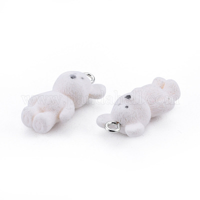 Подвески из непрозрачной смолы RESI-T053-14-1