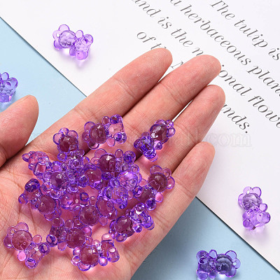 Прозрачные акриловые подвески&nbsp;TACR-S151-01B-747-1