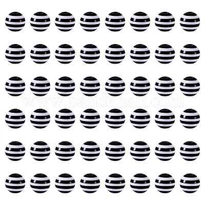 Полосатый бисера смолы&nbsp;RESI-TAG0001-01-1