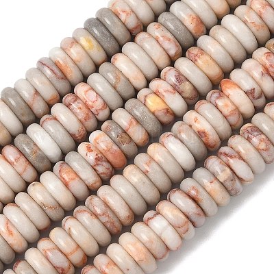 Бусы из натурального красного камня&nbsp;G-G329-A09-3x8mm-1