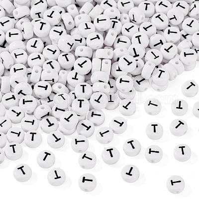 500шт акриловые бусины&nbsp;SACR-TA0001-55T-1