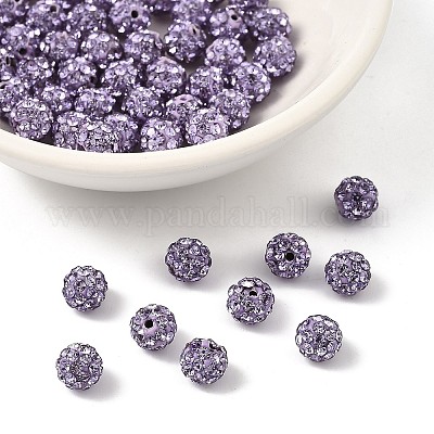 Бусины со стразами&nbsp;RB-H284-6MM-Half-371-1