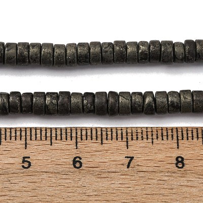 Природного пирита бисер нитей&nbsp;G-L624-I13-2x4mm-1