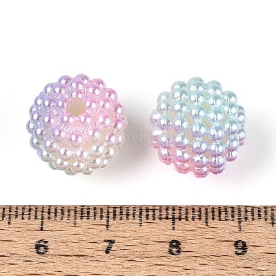 Имитация жемчуга акриловые&nbsp;OACR-T004-15mm-11-1