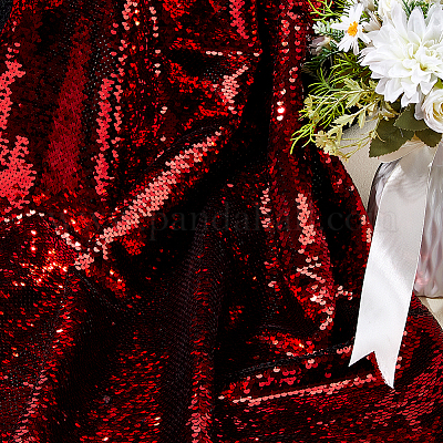 Ткань с пайетками&nbsp;DIY-WH0888-451B-1