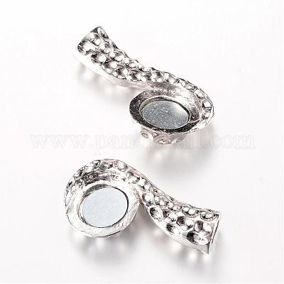 Магнитные застежки из сплава с клеевыми концами PALLOY-T006-02P-1