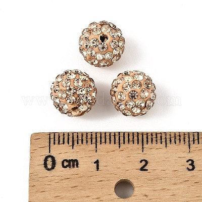 Pave disco бусины&nbsp;X-RB-A130-10mm-15-1