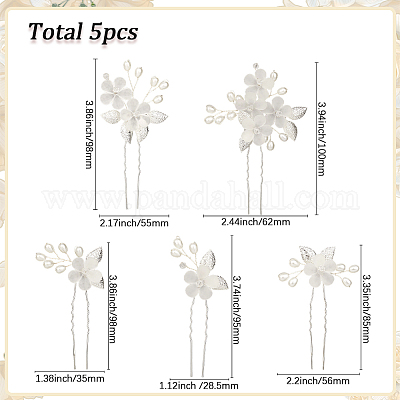 Акриловые вилки для волос&nbsp;OHAR-WH20005-36S-1