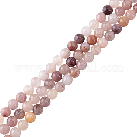 3 нити нити бусин из натурального кварца G-HY0001-93-1