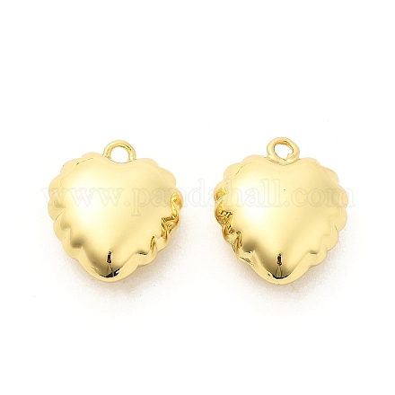 Подвески сердце латуни KK-L237-002G-1