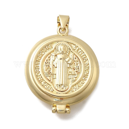 Подвески латуни медальон LS-KK-D431-030E-G-1