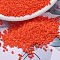 MIYUKI Delica Beads, Cylinder, Japanese Seed Beads, 11/0, (DB0722) Opaque Orange, 1.3x1.6mm, Hole: 0.8mm, about 2000pcs/10g