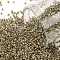 TOHO 15/0 Round Beads, Japanese Seed Beads, (998) Gilt Lined AB Light Jonquil, 1.5mm, Hole: 0.7mm, about 3000pcs/10g