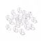 Glass Beads, Round, Clear, 8mm, Hole: 1.4mm