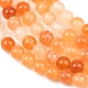 Природного сердолика нитей бисера&nbsp;G-N0006-6mm-17-8