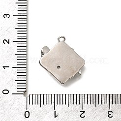 Латунные микро проложить кубического циркония подвески&nbsp;LS-KK-Q035-16D-P