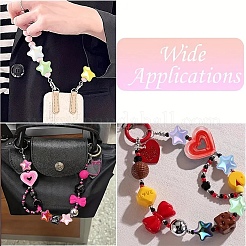 10 шт. пластиковые бусины с УФ-покрытием&nbsp;SACR-YW0001-86A