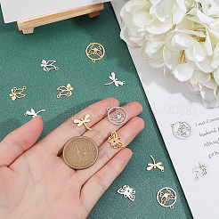 16 шт. 8 подвески из нержавеющей стали 201&nbsp;STAS-UN0023-14