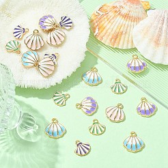 20шт 5 стиля подвески из сплава с эмалью&nbsp;ENAM-YW0003-03