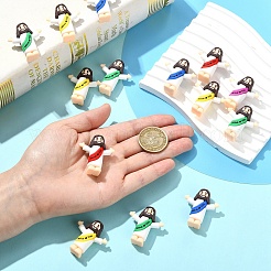 30 шт. 5 цвета пасхальный ПВХ пластиковый Иисус украшение для дисплея&nbsp;DJEW-YW0001-10