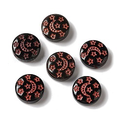 Прозрачные бусины лэмпворк&nbsp;LAMP-P065-04A