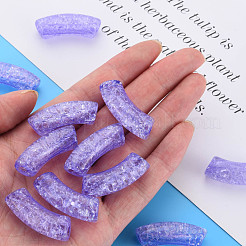 Прозрачных бусин акриловые треск&nbsp;CACR-S009-001B-N47