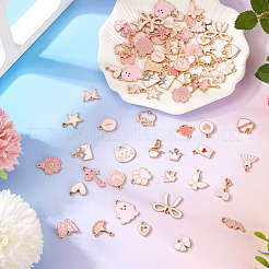 112шт 28 стиля подвески из сплава с эмалью&nbsp;ENAM-TA0009-08