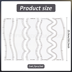 1 набор акриловых шаблонов для квилтинга&nbsp;FIND-AN0001-69