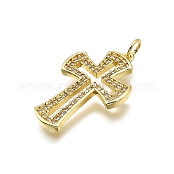 Латунные микро проложить кубического циркония подвески&nbsp;KK-Z100-33G-03