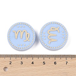 Фокальные бусины из пищевого силикона&nbsp;SIL-Z021-02F