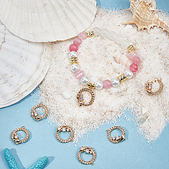 10шт латунные подвески с микропаве и кубическим цирконием&nbsp;ZIRC-BBC0002-31