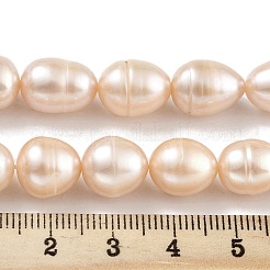 Нити из натурального культивированного пресноводного жемчуга&nbsp;PEAR-P062-12A-X