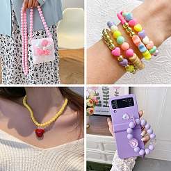 Непрозрачные акриловые бусины&nbsp;OACR-TAC0014-06J