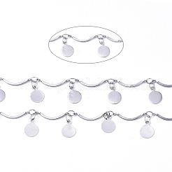 Цепи из нержавеющей стали 304 с изогнутыми звеньями&nbsp;CHS-T004-01