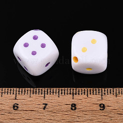 Непрозрачные акриловые бусины&nbsp;SACR-T035-18M