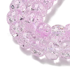 Прозрачная краска-распылитель с трещинами стеклянные бусины нити&nbsp;GLAA-NH0001-05B