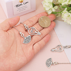 Подвески из сплава для вентиляторов и лампочек&nbsp;HJEW-GL00008