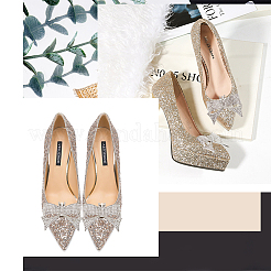 Украшения для обуви из сплава со стразами&nbsp;DIY-FG0003-79P