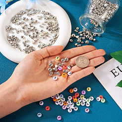 1550 шт. 12 вида покрытия ABS и CCB пластиковых бусин&nbsp;FIND-TA0002-43