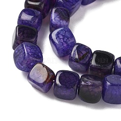 Естественные выветрившиеся агатовые бусины&nbsp;G-G177-E06-05