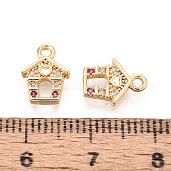 Латунные микро проложить кубического циркония подвески&nbsp;KK-N263-138G