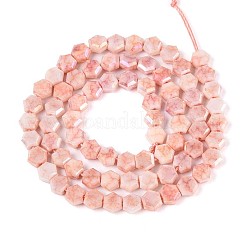 Антикоррозийные гальванические стеклянные бусины&nbsp;GLAA-T028-6mm-02I