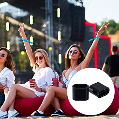 20 шт. пряжки для браслета из пластика с помпоном&nbsp;KY-NB0001-78B