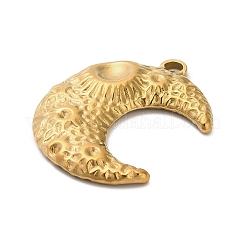 Подвеска из нержавеющей стали 304 со стразами&nbsp;STAS-P417-03G