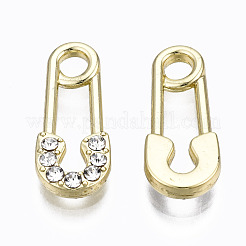 Сплава кристалла горный хрусталь подвески&nbsp;PALLOY-T067-193LG-RS