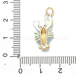 Латунные микро проложить кубического циркония подвески&nbsp;KK-H255-01B-G01