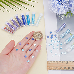 240 шт. 12-х цветные стеклянные бусины с тремя отверстиями&nbsp;SEED-ME0001-10A